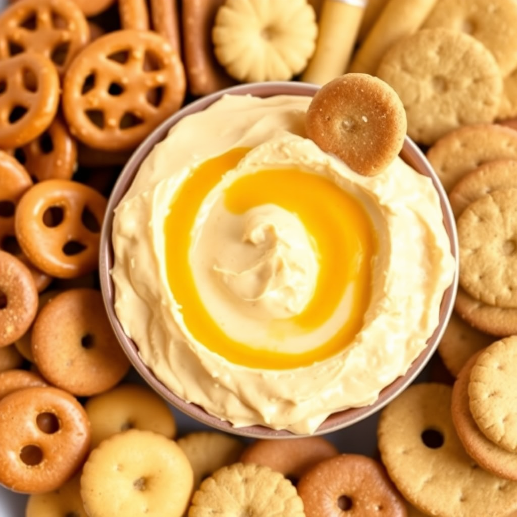 Family enjoying Pumpkin Fluff Dip