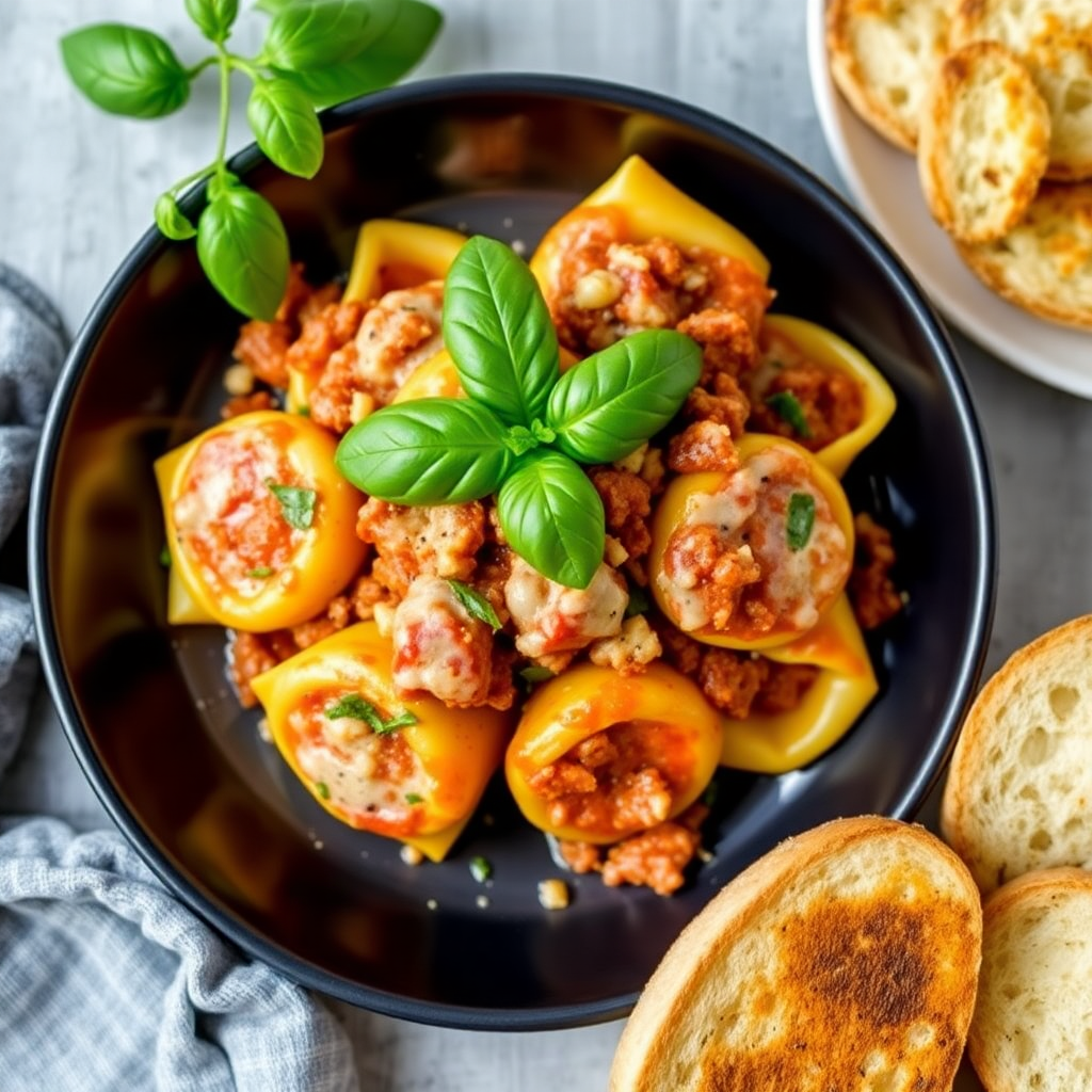 Meat Lovers Pizza Tortellini