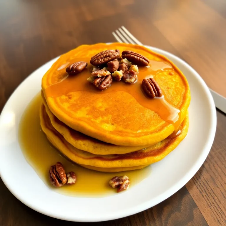 Pumpkin pancake