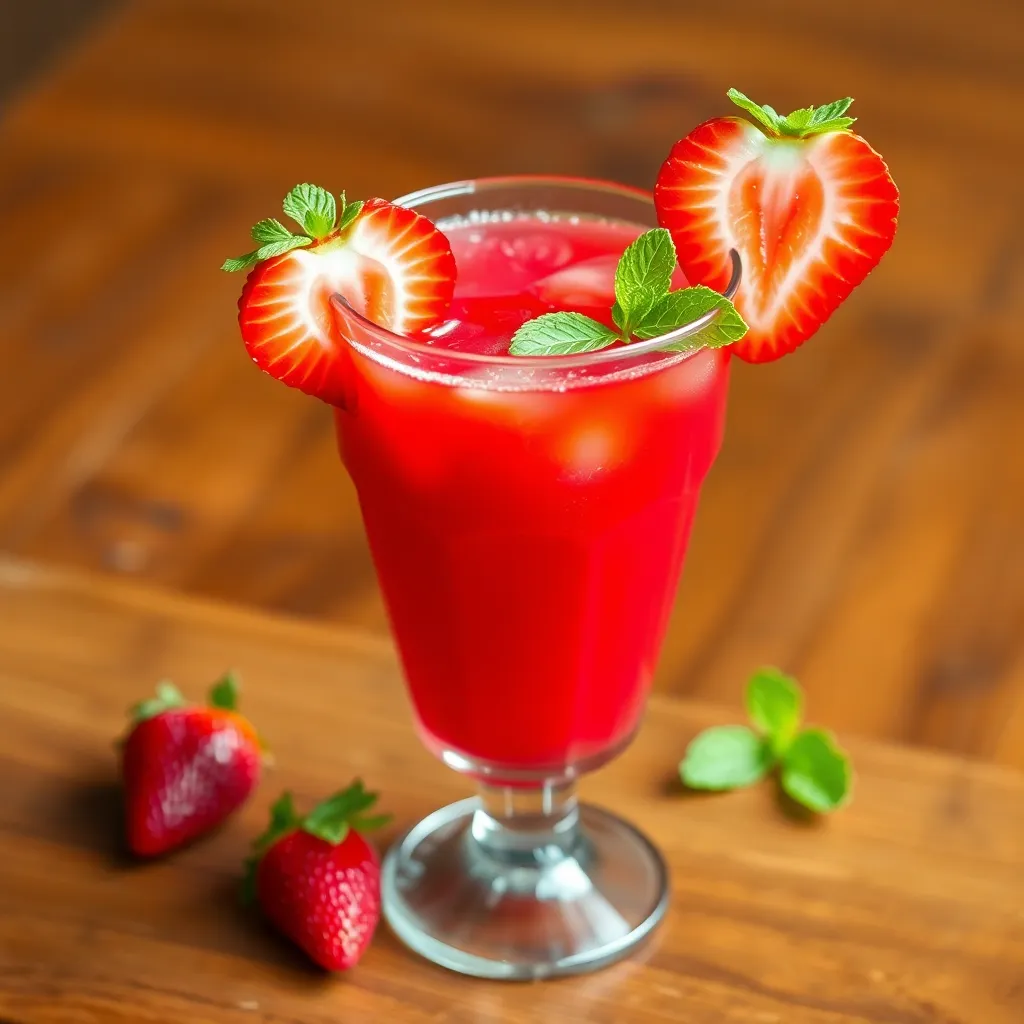 Strawberry Kiwi Juice Recipe